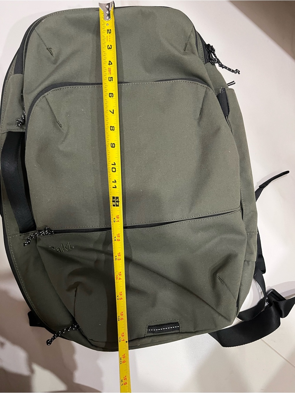 PAKT the travel backpack Forest green 35L - Picture 15 of 16